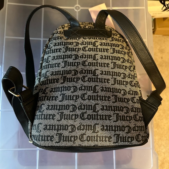 Back pack purse! Juicy couture! NEW. Blk/Wht. - Picture 2 of 3
